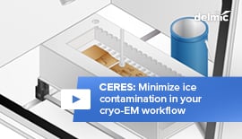 Minimise ice contamination at every step of your cryo-EM workflow with CERES Ice Defence System