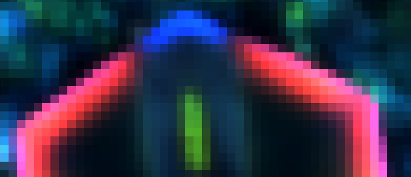 Hyperspectral cathodoluminescence of a nanorod